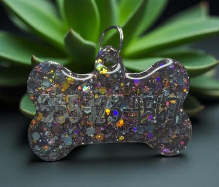 Pawfectly Personalized Dog Tag with Vibrant Colors & Durable Design – A Must-Have for Stylish Pups!