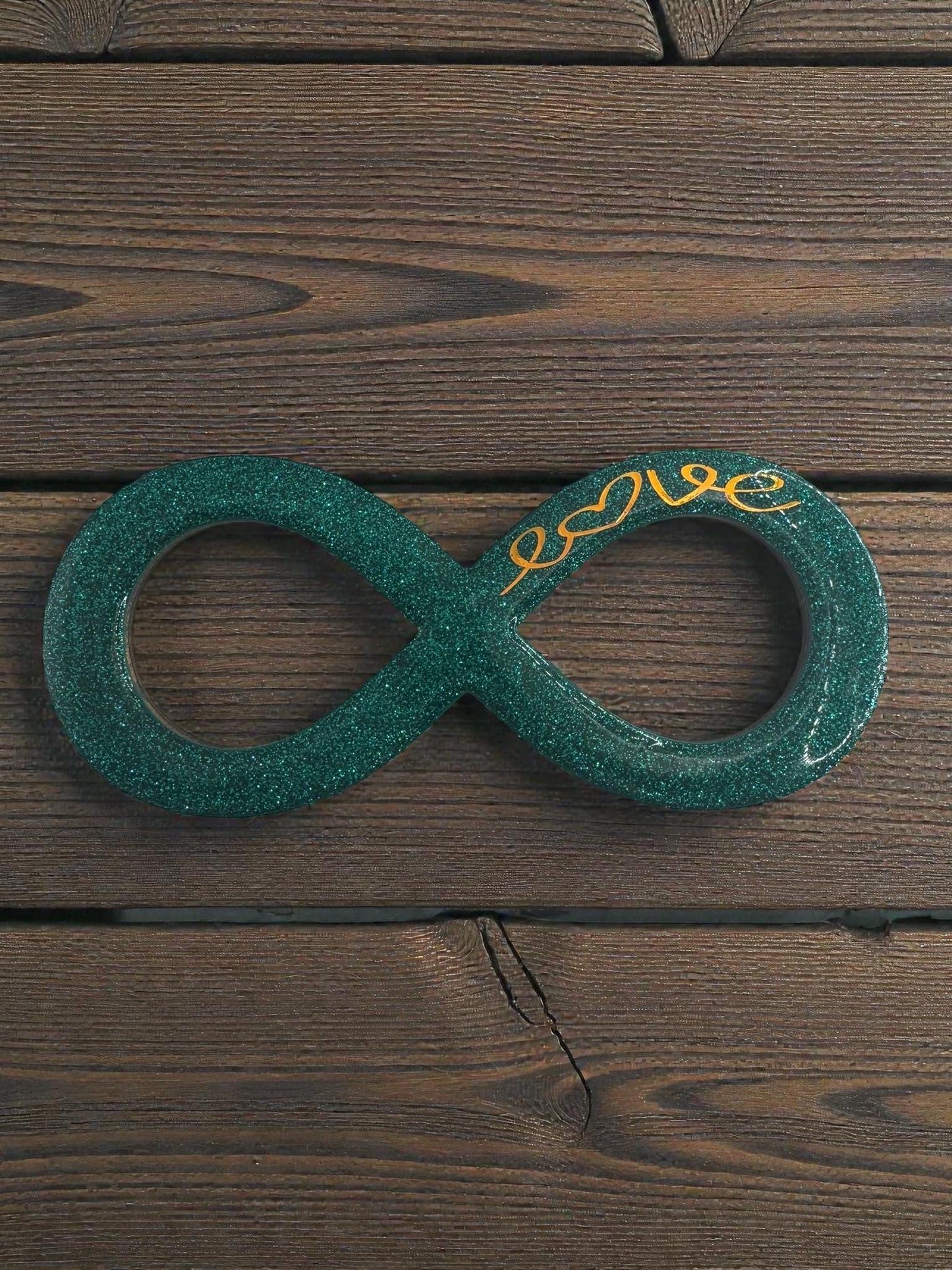 Handpainted Infinity Symbol Magnet - Unique Handmade Love Gift Idea