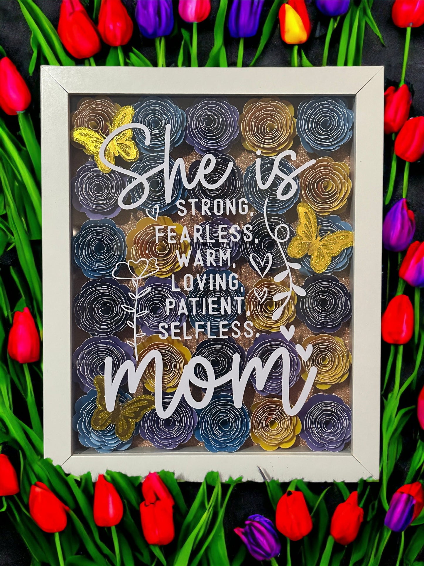She Is....Mom Shadowbox, Mom Gift