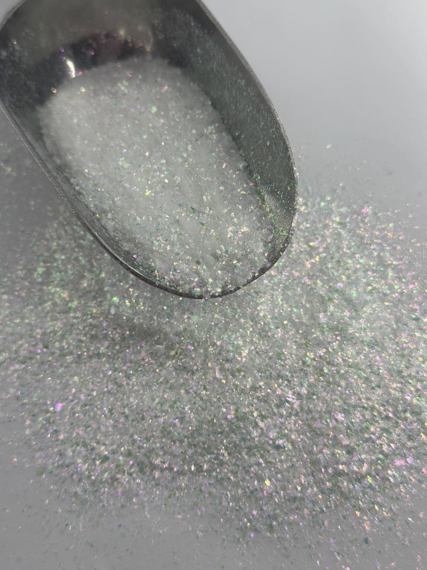 White Holographic Fine Glitter: Polyester Craft Supply "Ice Queen"