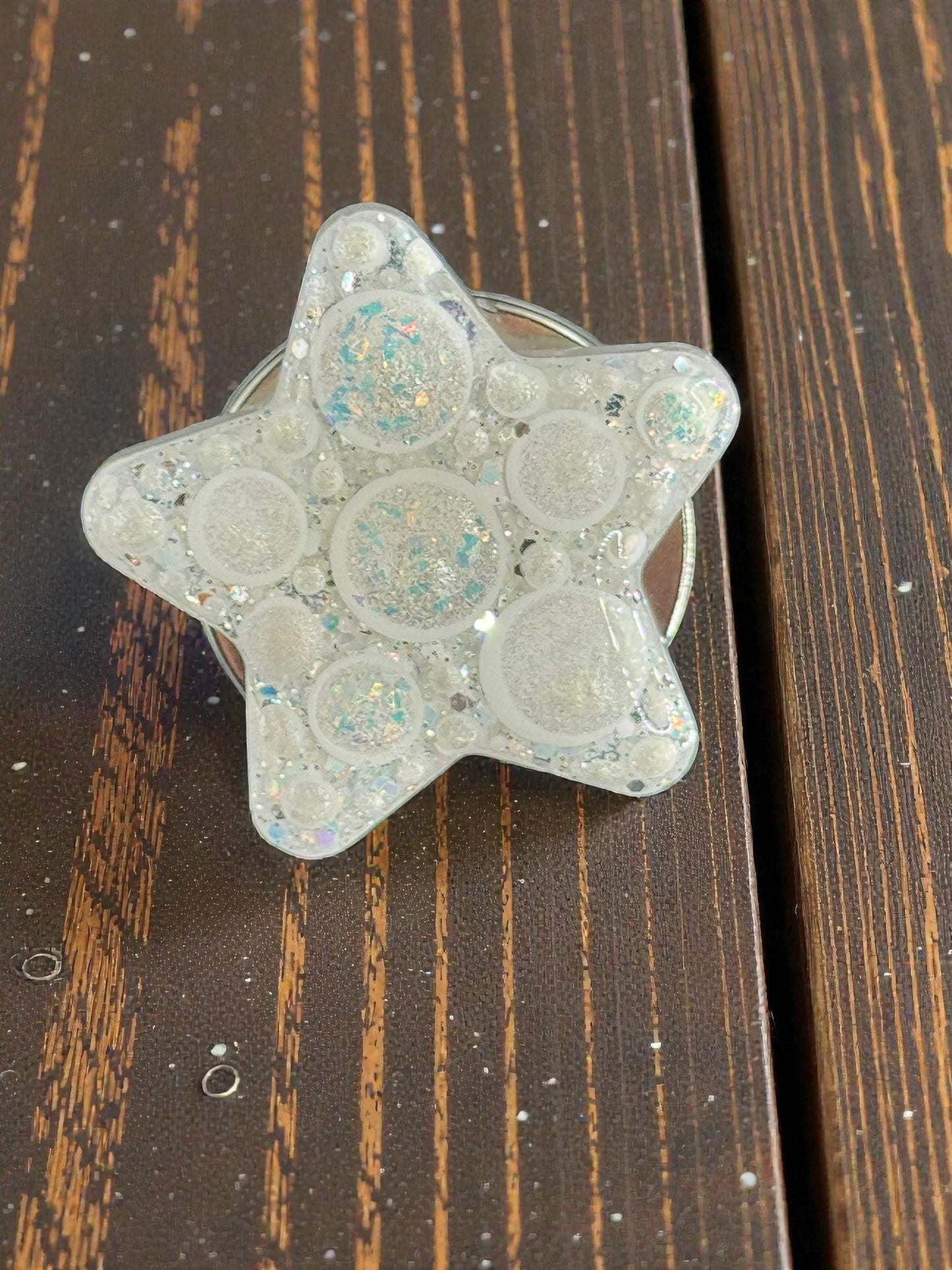 Cute Handmade Star Magnet - Handpainted Fridge Decor | Unique Handmade Gift