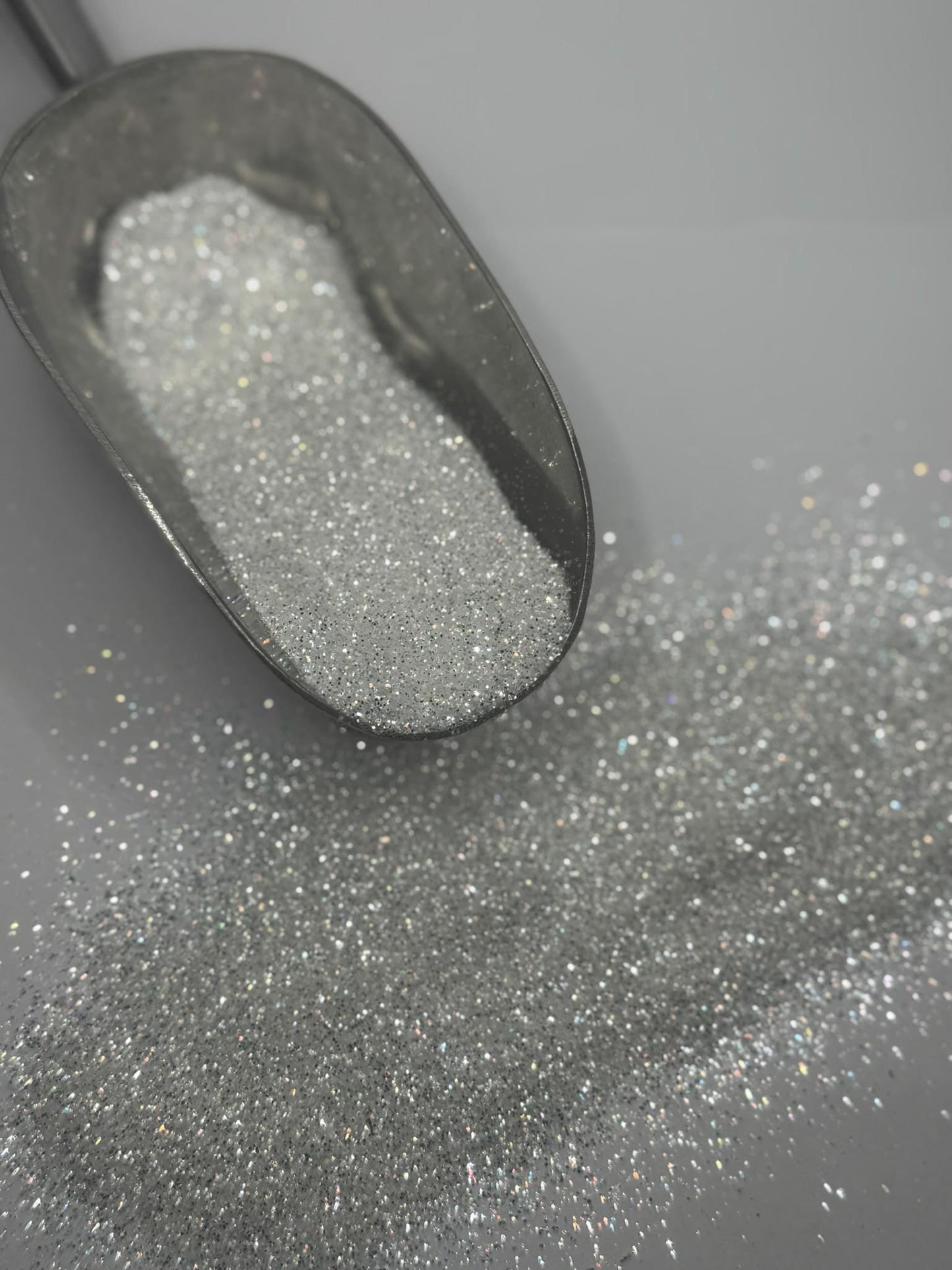White Fine Polyester Glitter: Craft & Tumbler Supply "Cinderella"