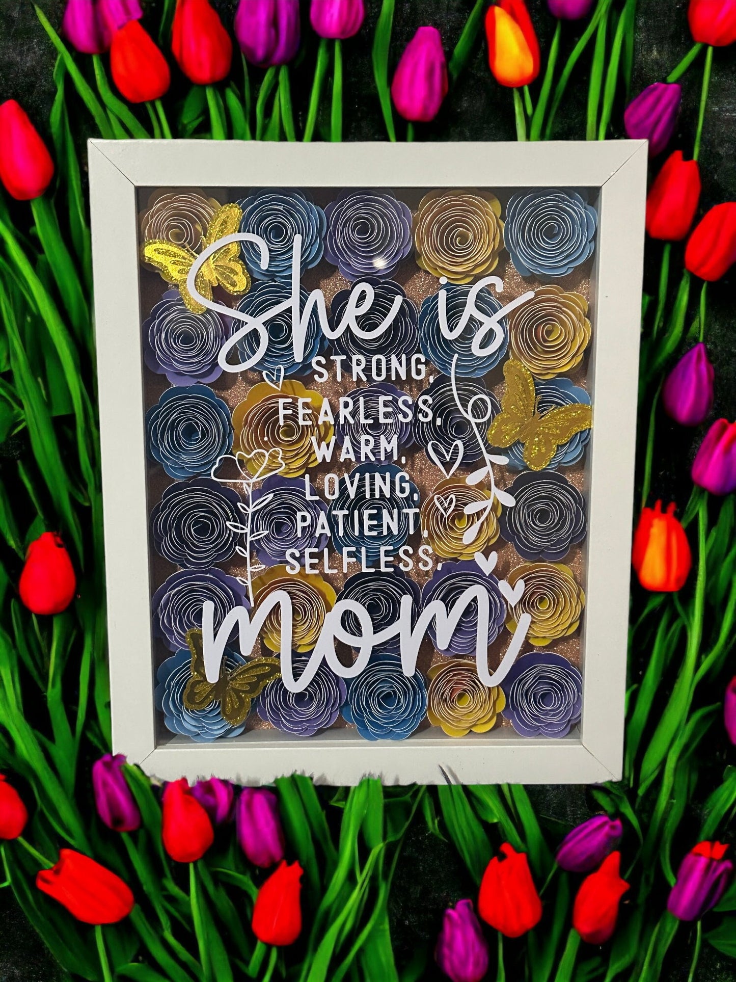 She Is....Mom Shadowbox, Mom Gift