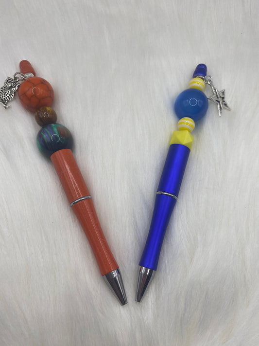 Beaded Charm Pen: Customized Office Gift
