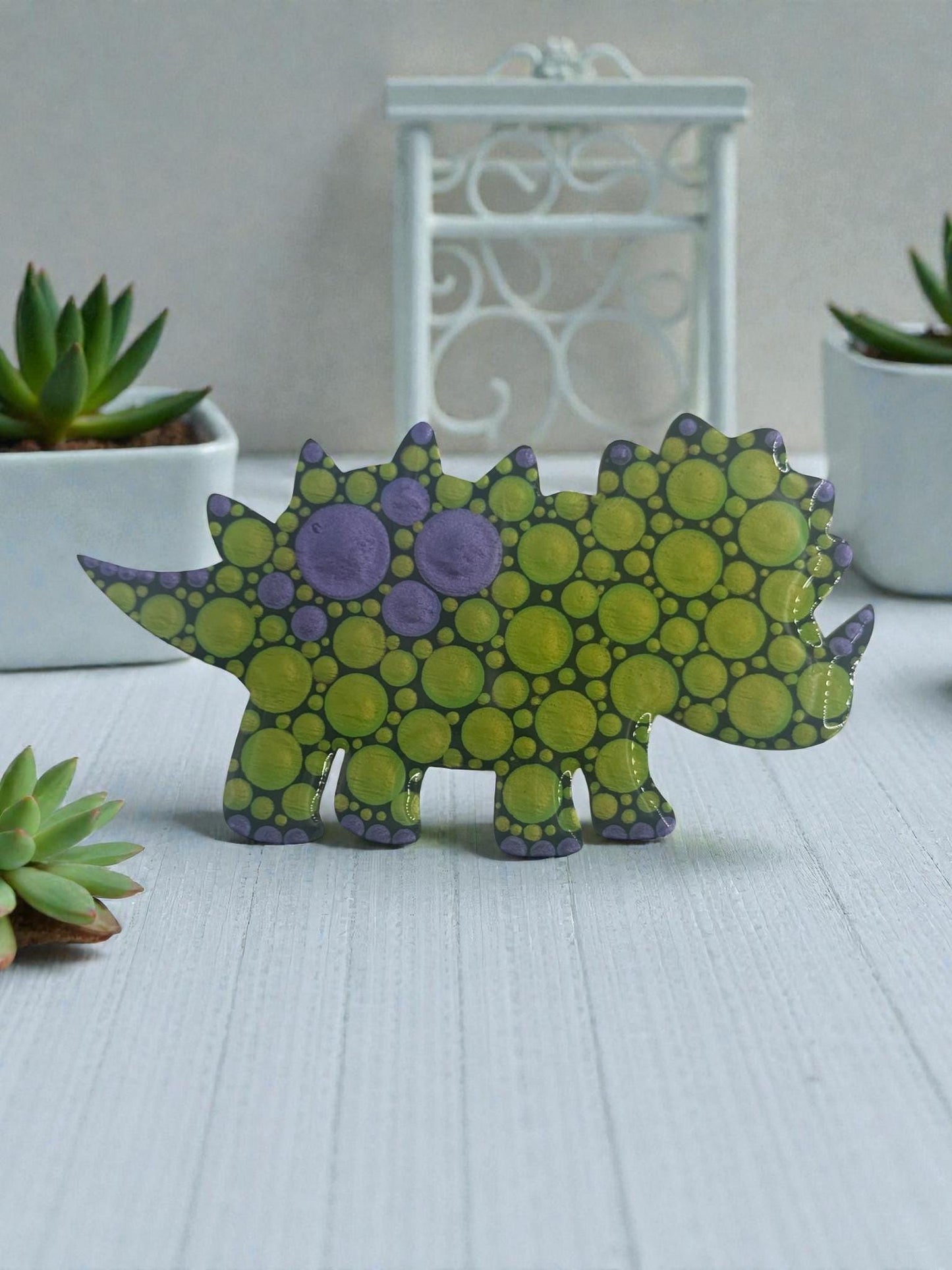 Dinosaur Magnets, Colorful and Fun, Perfect for Kids' Rooms