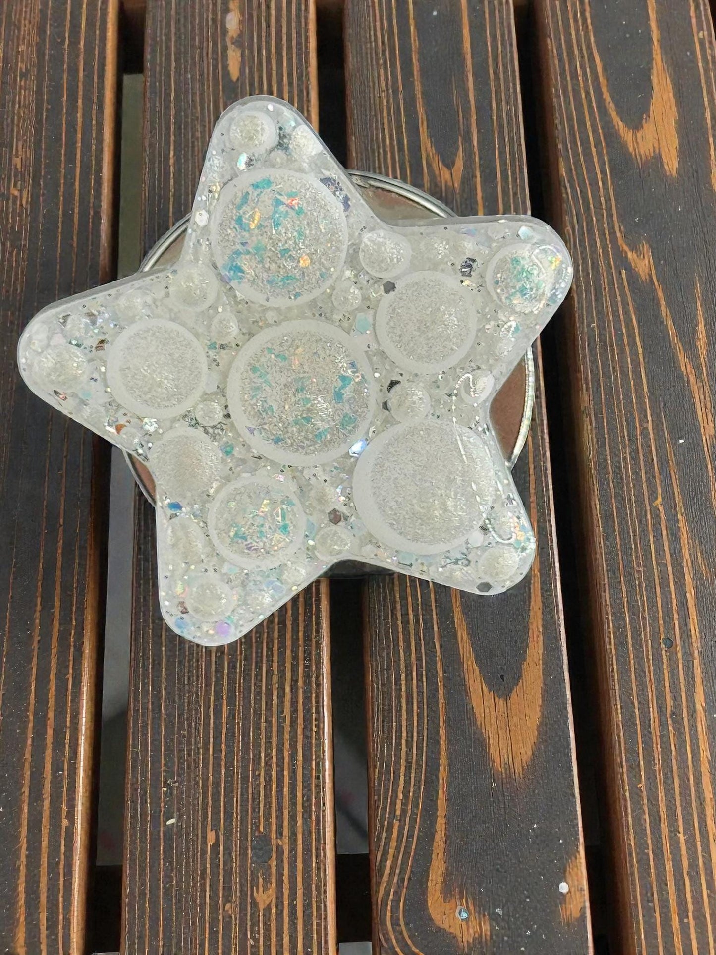 Cute Handmade Star Magnet - Handpainted Fridge Decor | Unique Handmade Gift