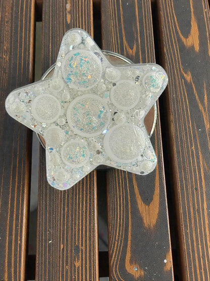 Cute Handmade Star Magnet - Handpainted Fridge Decor | Unique Handmade Gift