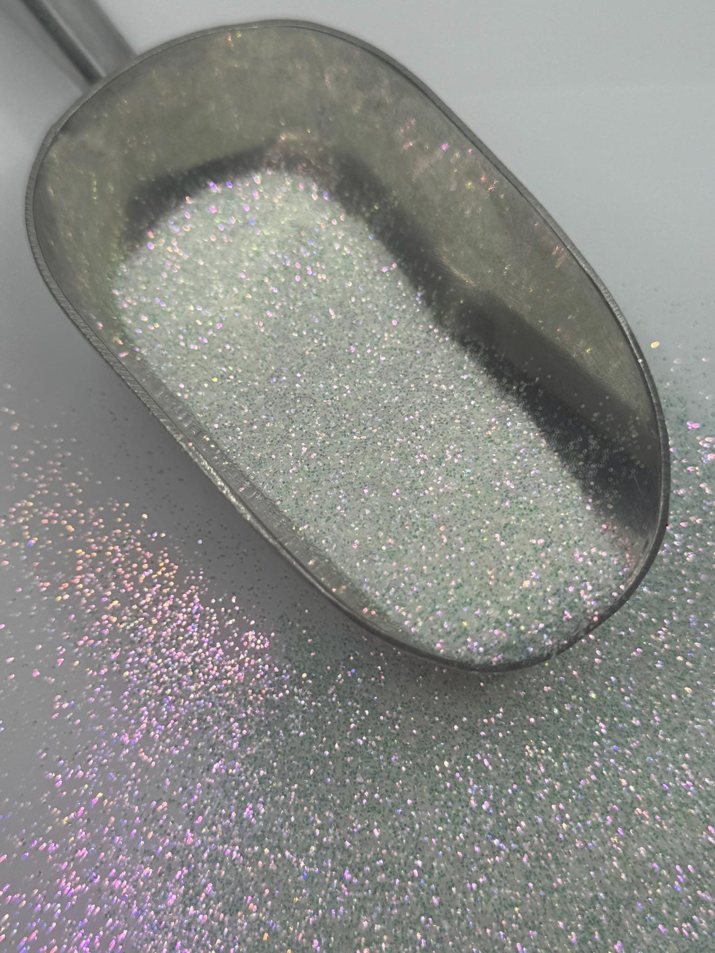 White Holographic Fine Glitter: Polyester Craft Supply "Enchanted"