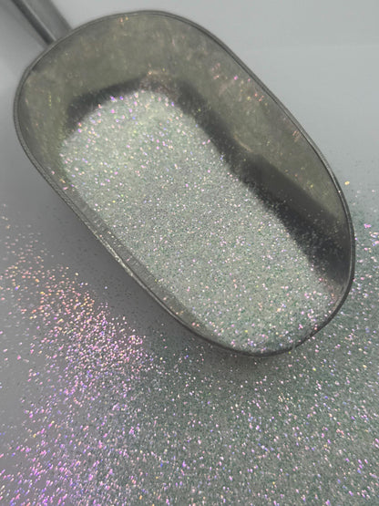 White Holographic Fine Glitter: Polyester Craft Supply "Enchanted"