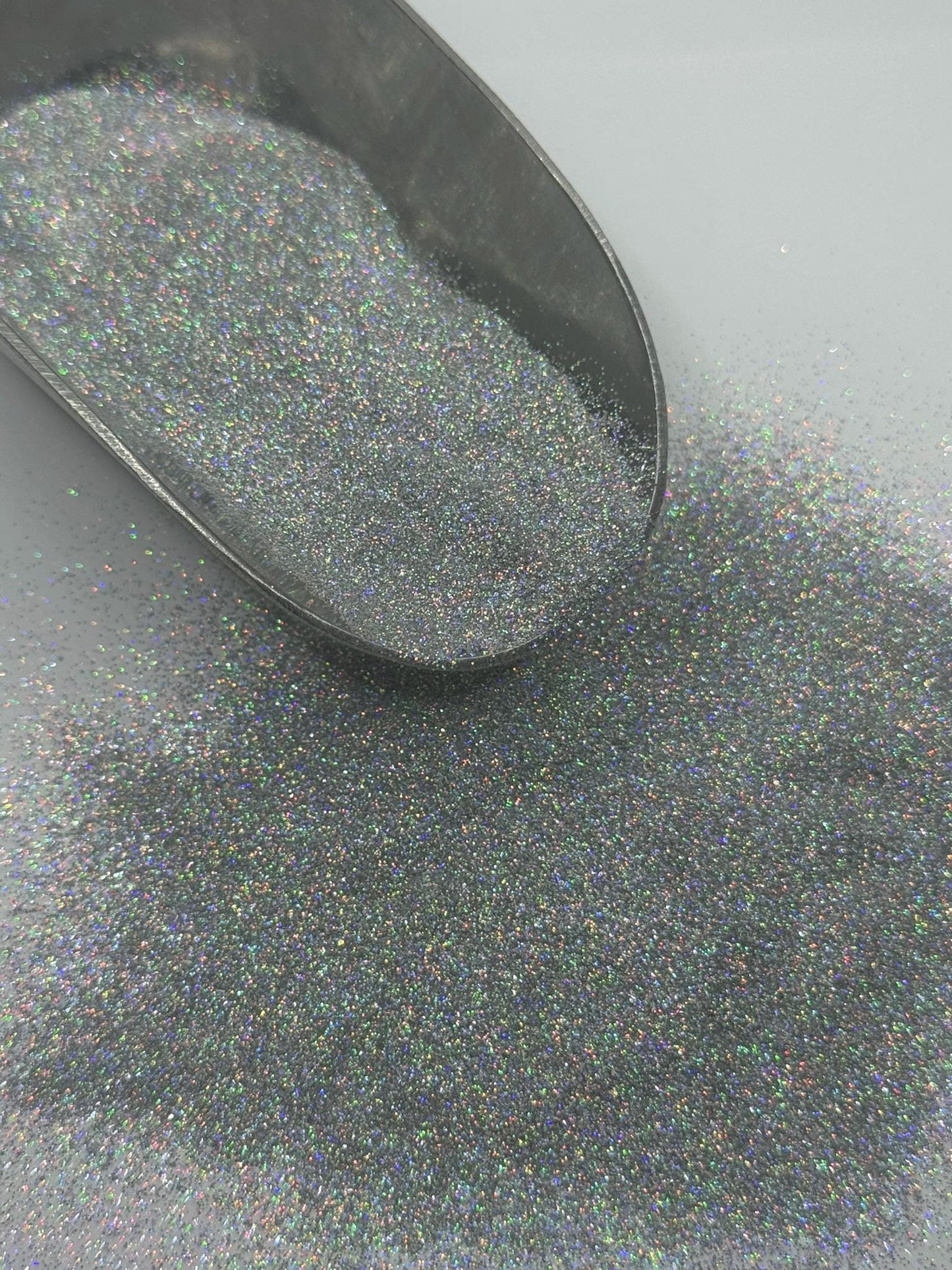 Silver Holographic Fine Glitter: DIY Craft Supply "Halo"