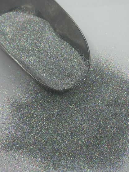 Silver Holographic Fine Glitter: DIY Craft Supply "Halo"