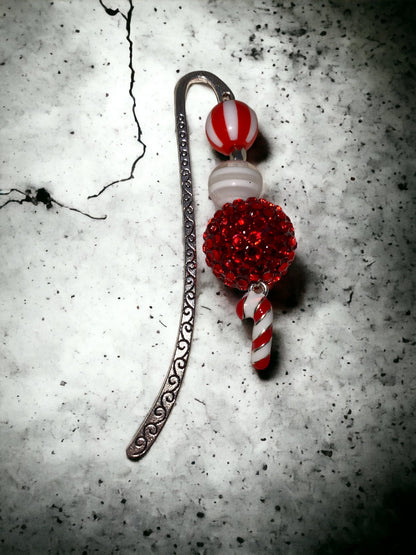 Bubblegum Bead Bookmark: Red Rose, Pink Ballerina, Purple Butterfly