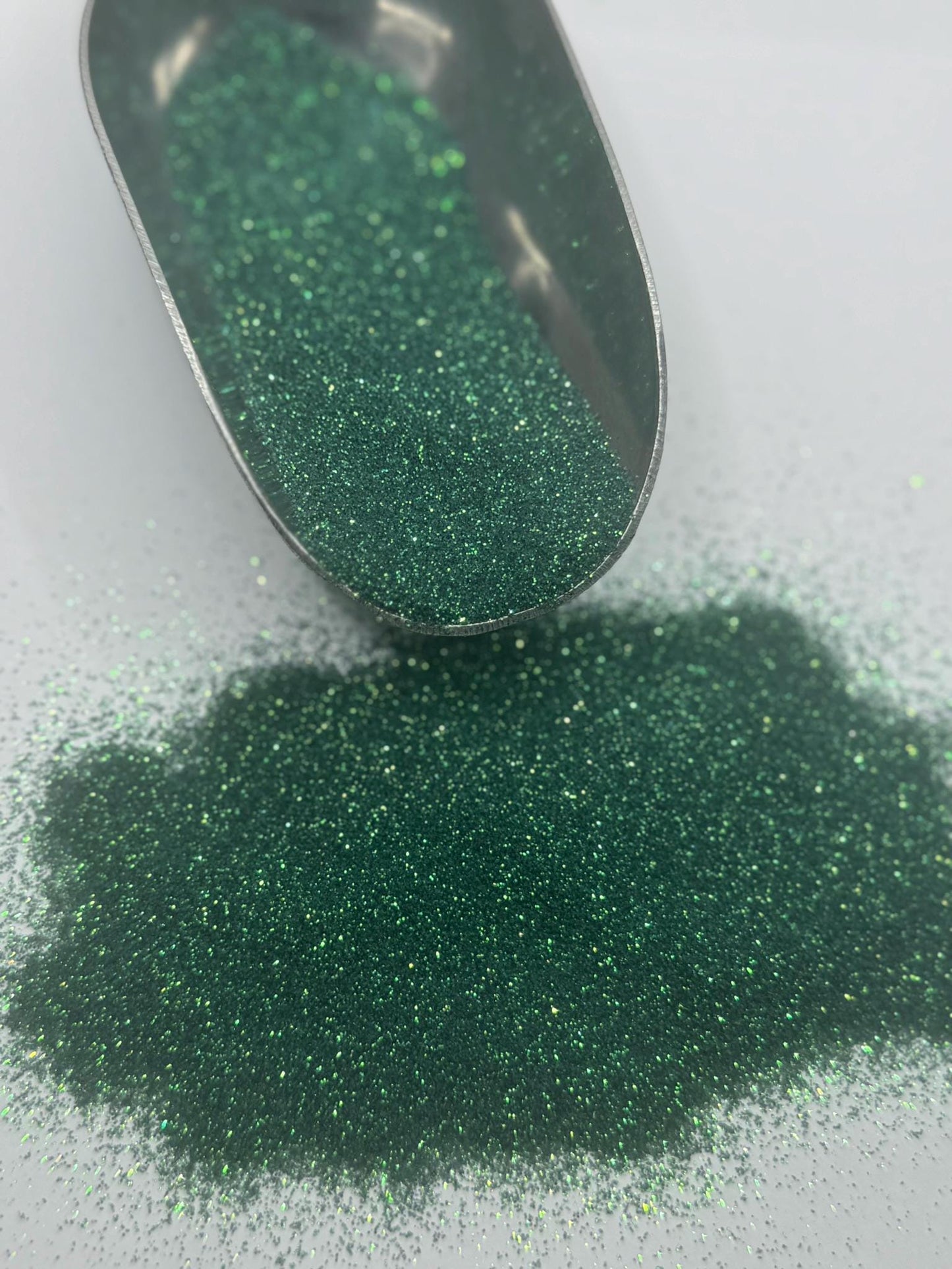 Dark Green Fine Polyester Glitter: Crafting, Tumblers, Slime "Money"