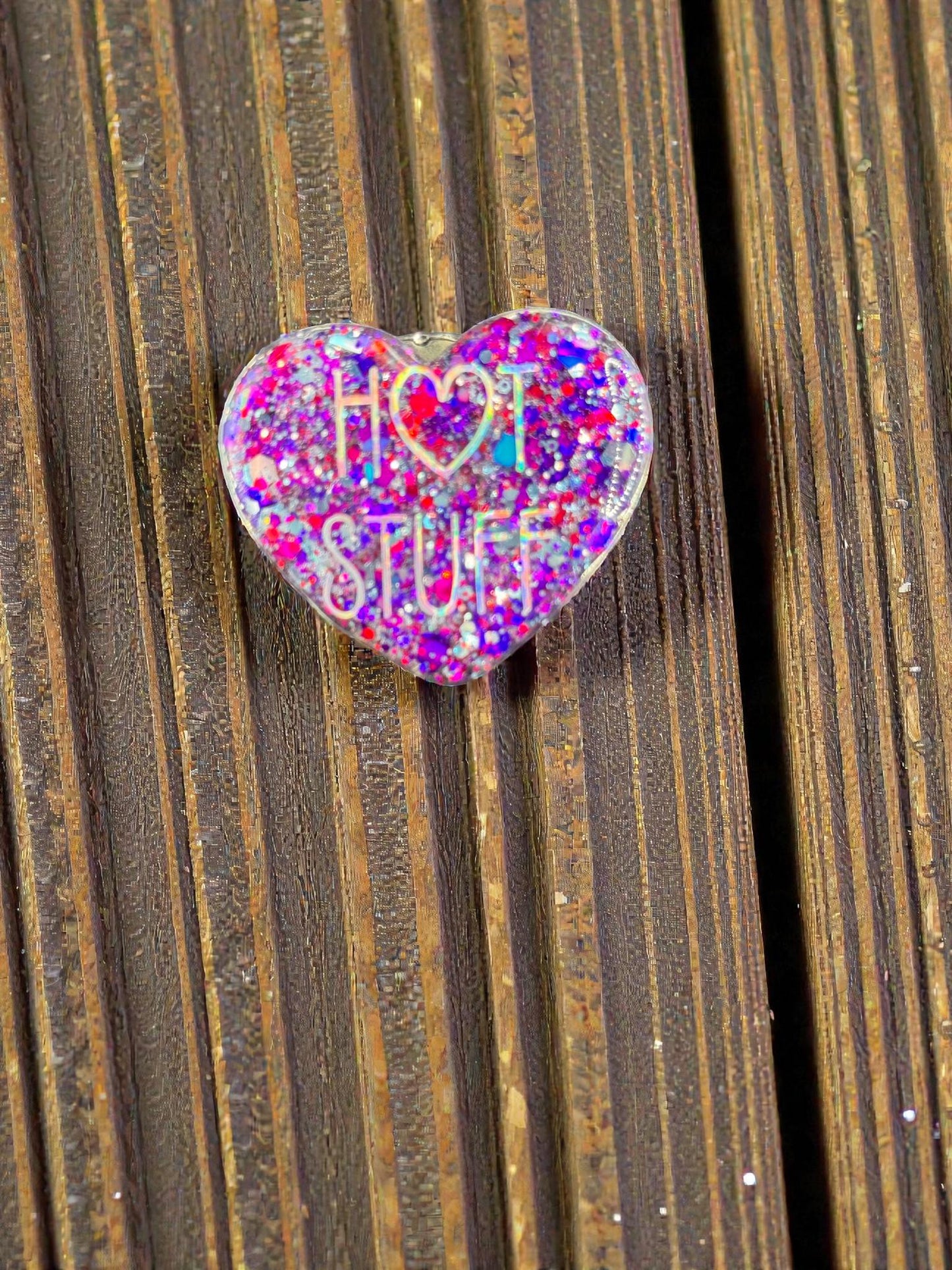 Cute Sayings Heart Candy Magnet Set - Handmade Sweet Treat Fridge Decor Gift