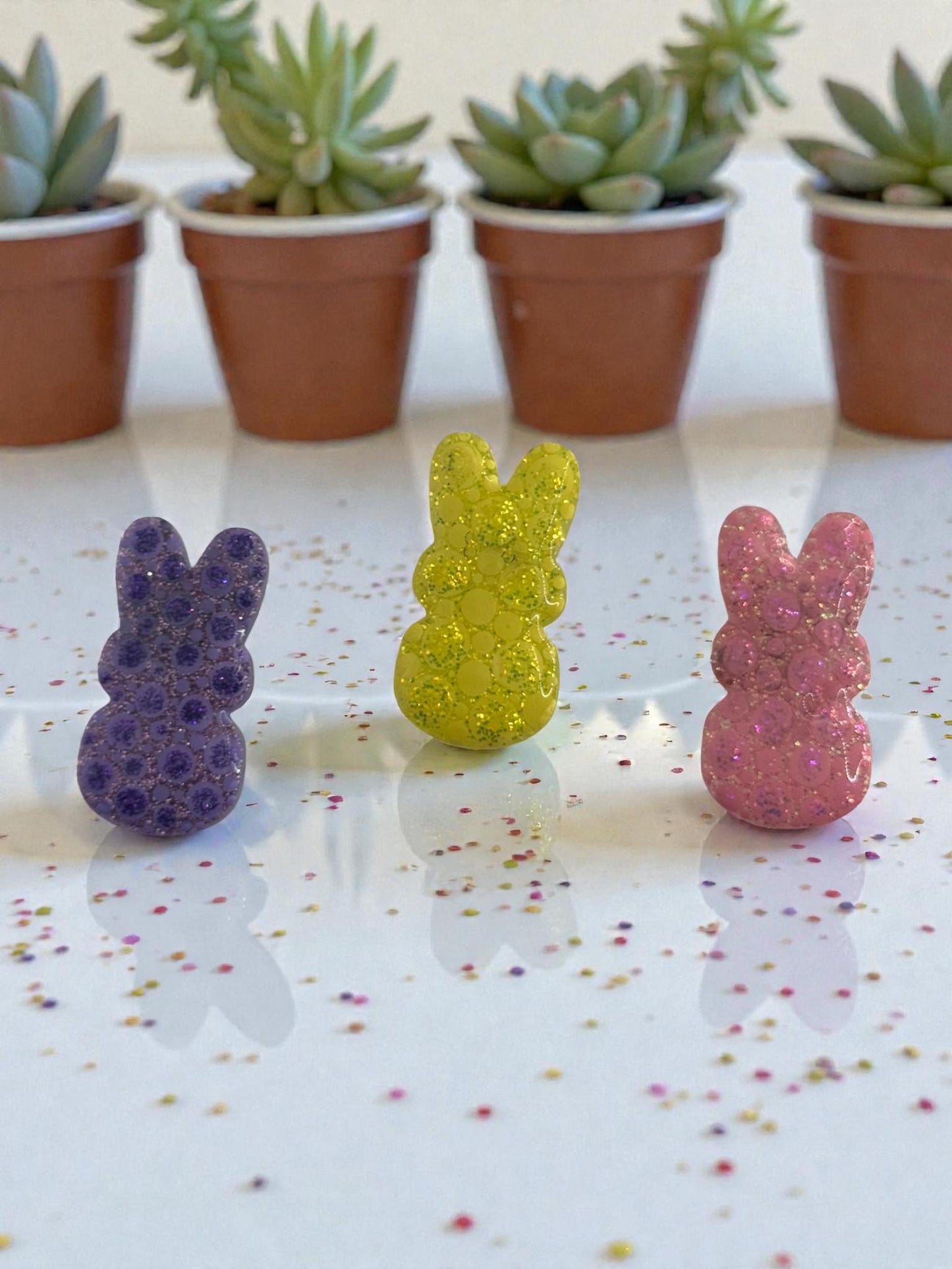 Colorful 3 Peeps Set Magnet, Cute Kitchen Decor