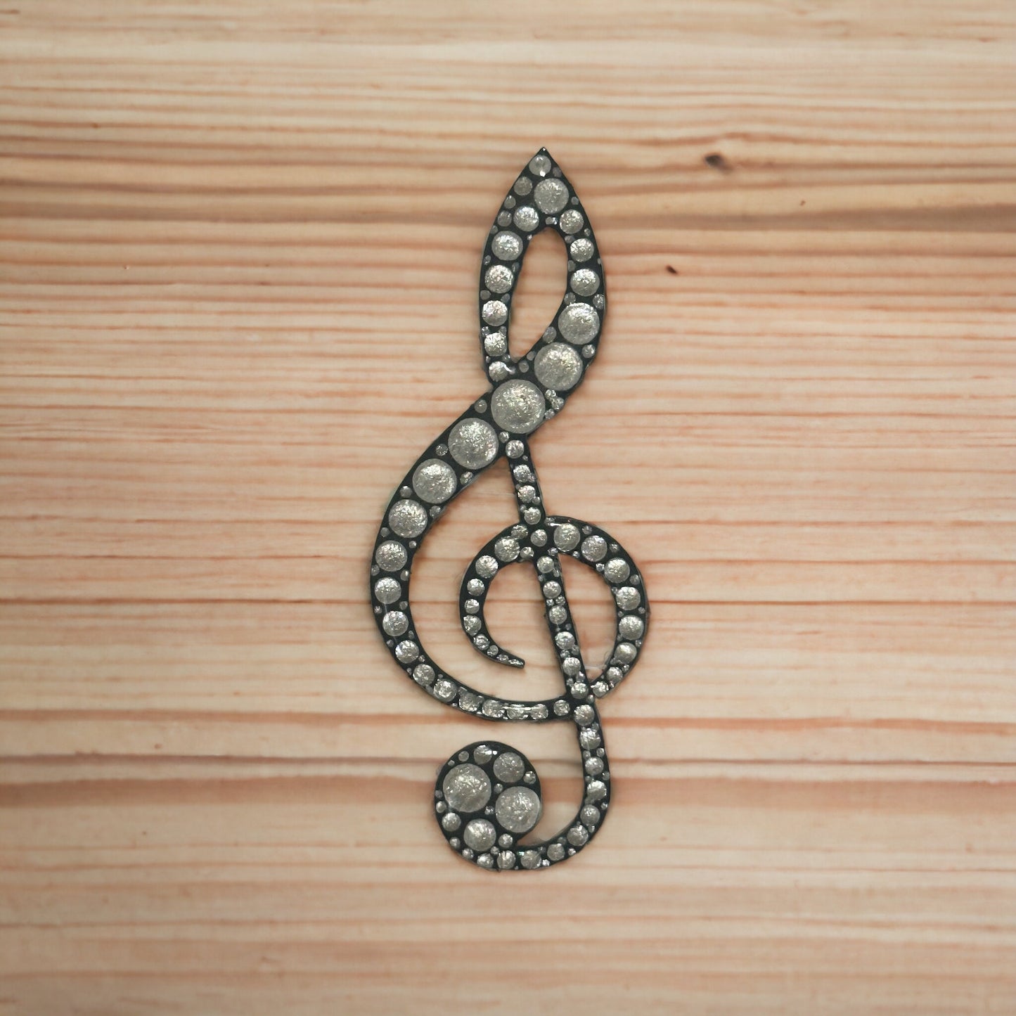 Dot Art Music Note Magnet
