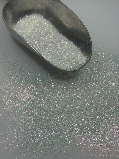 White Holographic Fine Glitter: Polyester Craft Supply "Enchanted"