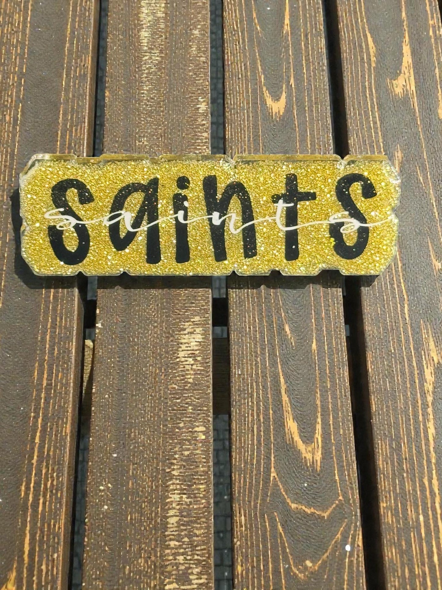Handmade Football Team Magnets Handpainted Fan Decor Fridge Magnet Gift for Game Day