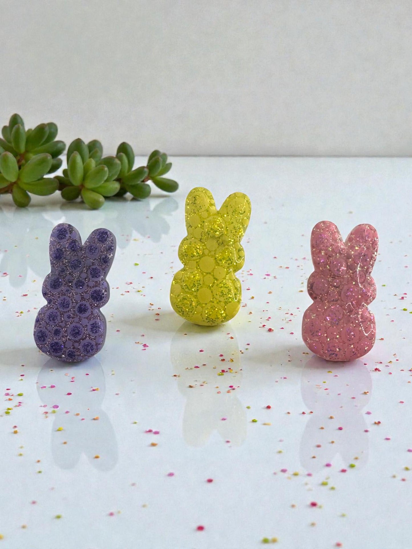 Colorful 3 Peeps Set Magnet, Cute Kitchen Decor