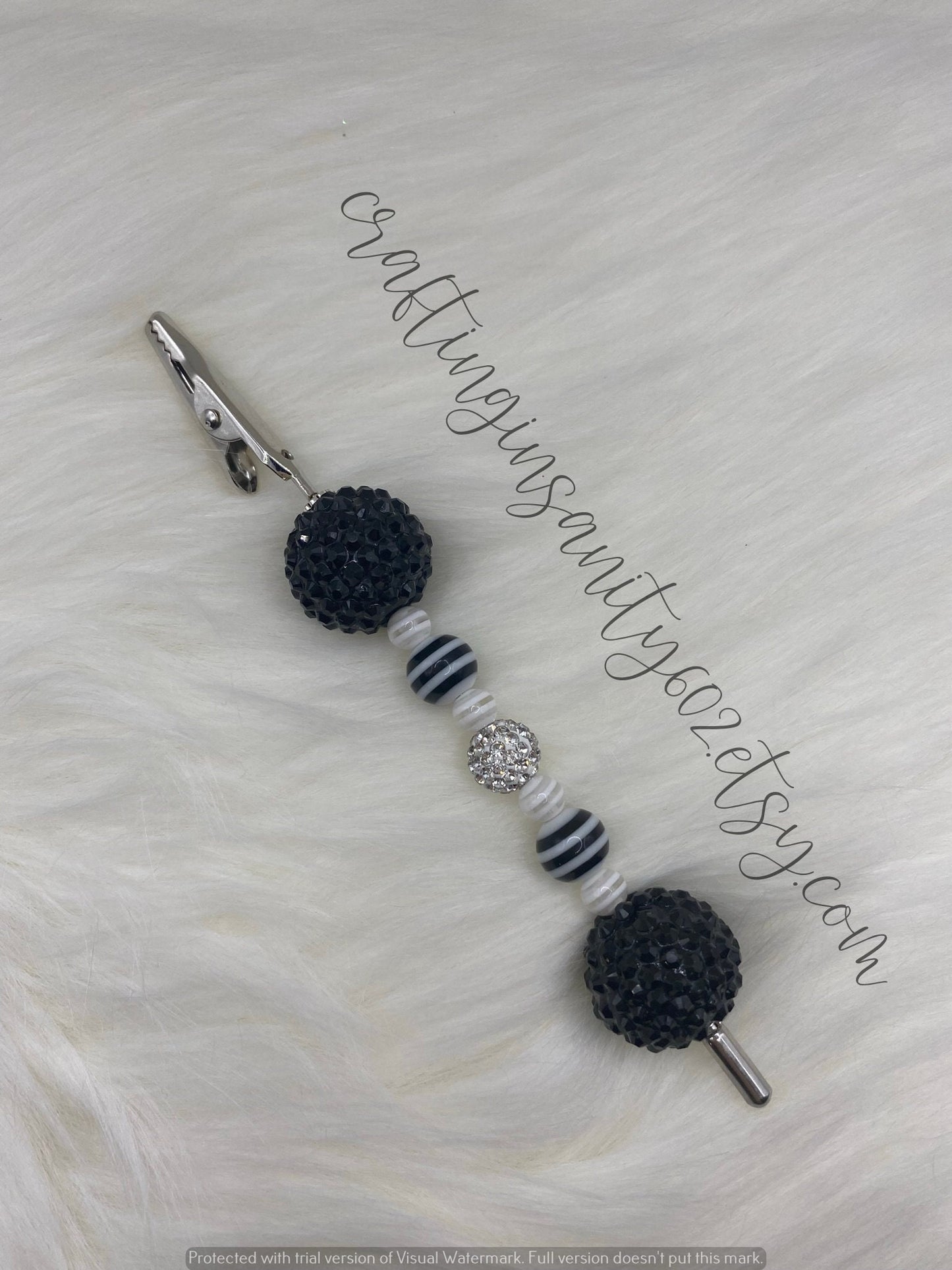 Bubblegum Bead Clip Holder