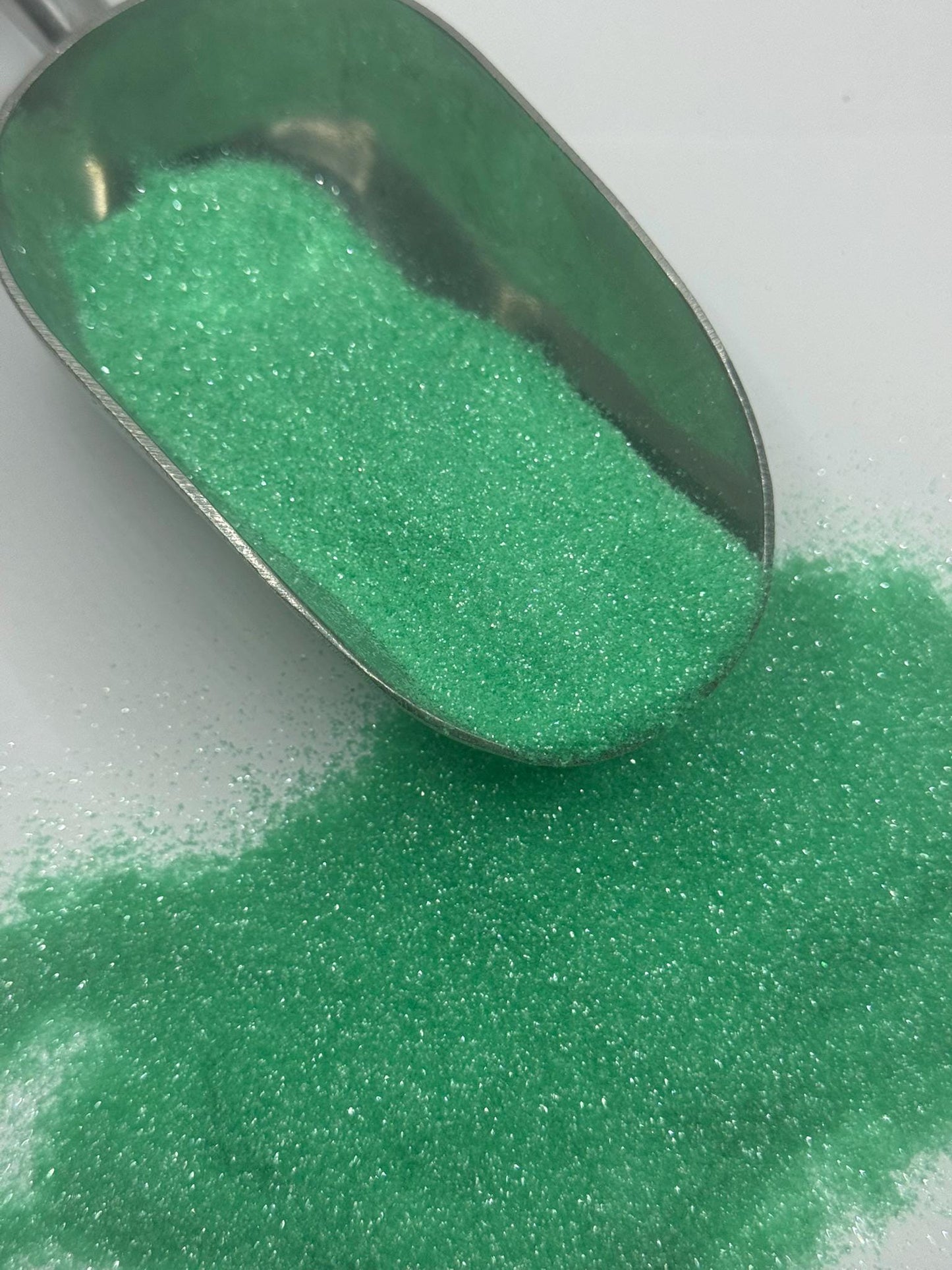 Pastel Green Fine Polyester Glitter: Crafting, Tumblers, Slime "Granny Smith"