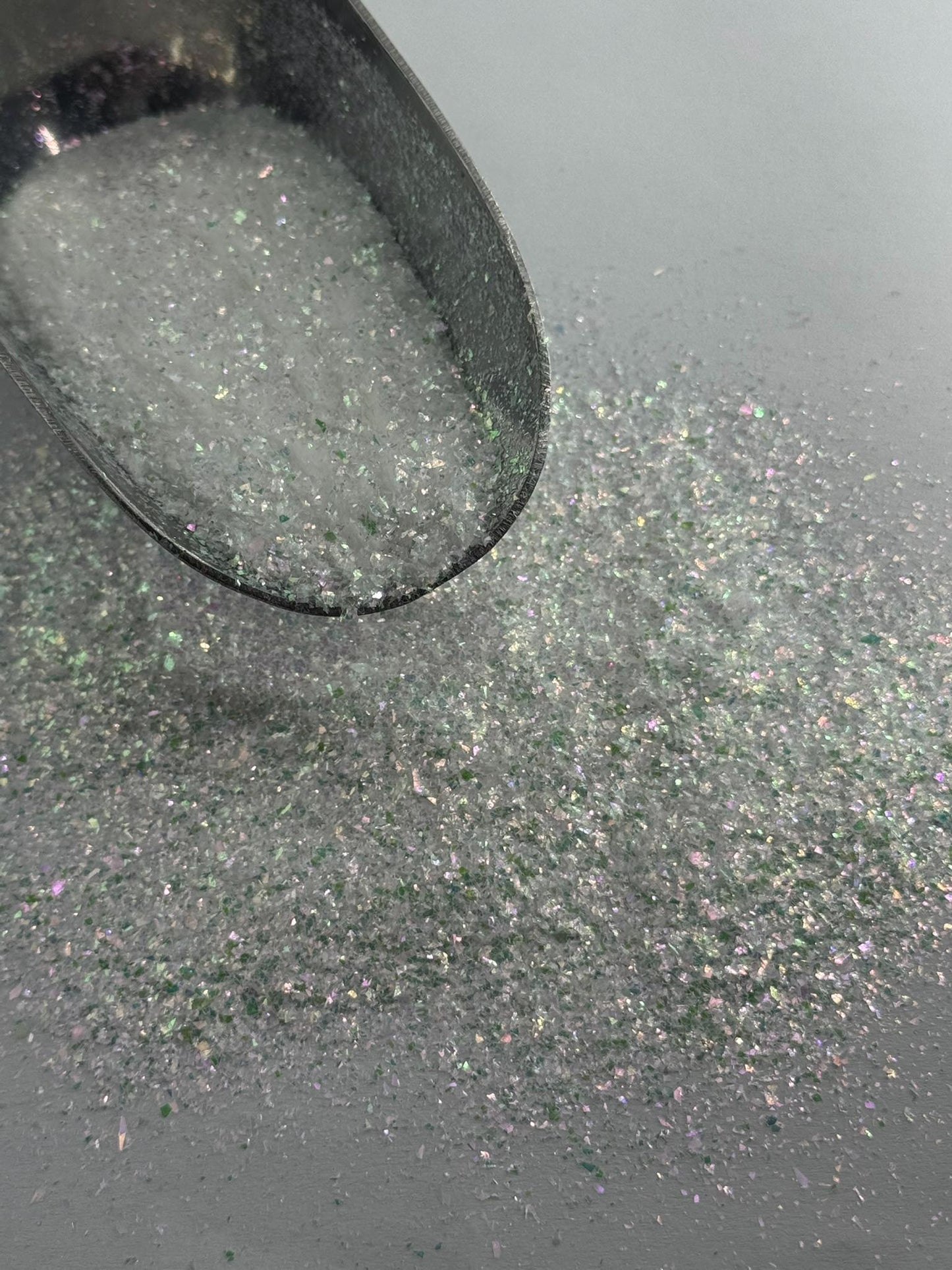 White Holographic Fine Glitter: Polyester Craft Supply "Ice Queen"