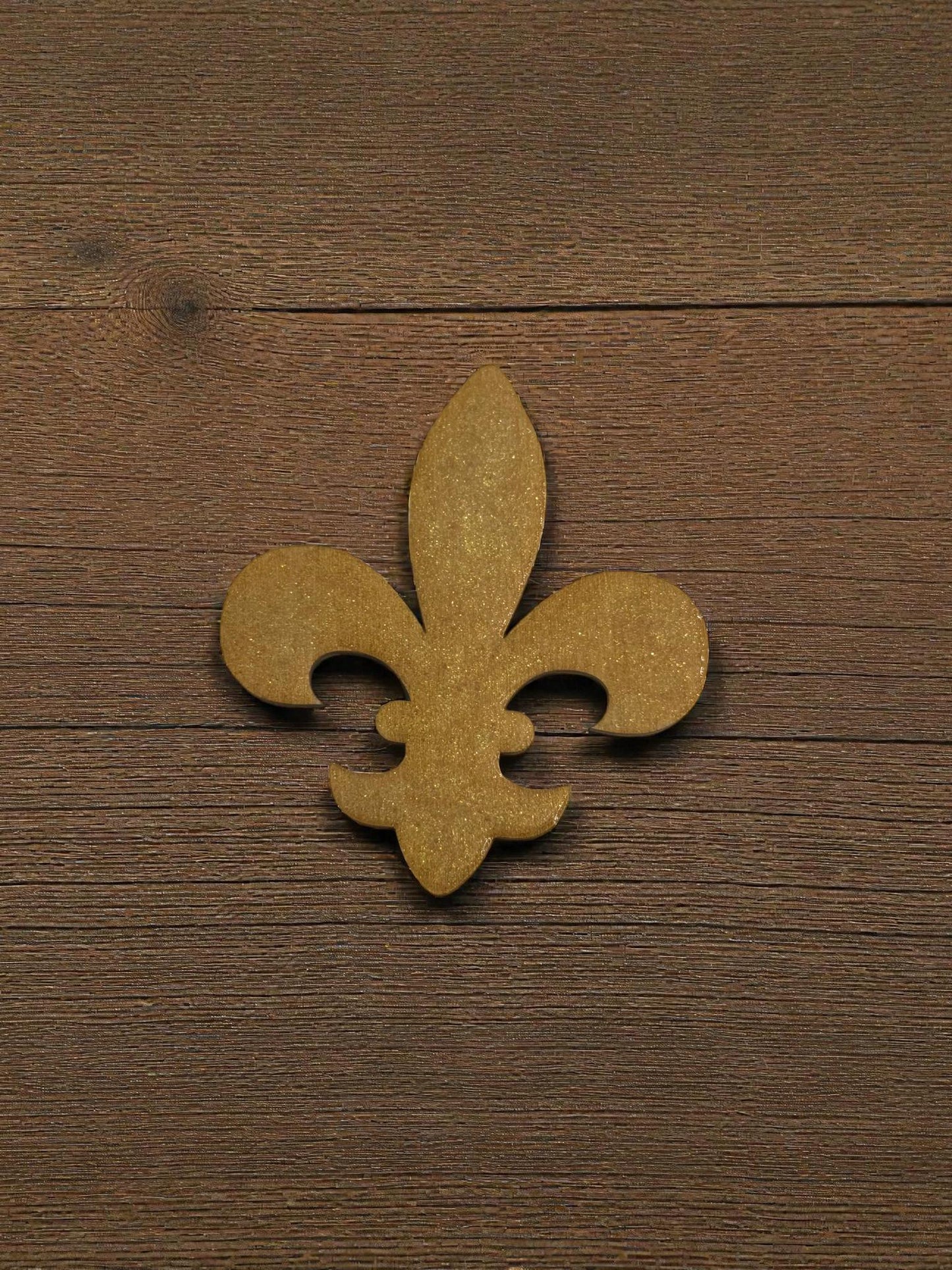Handmade Fleur-de-Lis Fridge Magnet | Unique Kitchen Decor