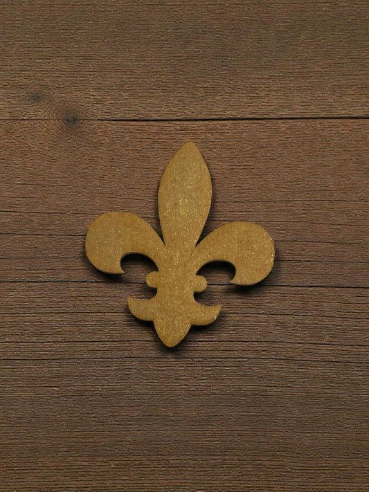 Handmade Fleur-de-Lis Fridge Magnet | Unique Kitchen Decor