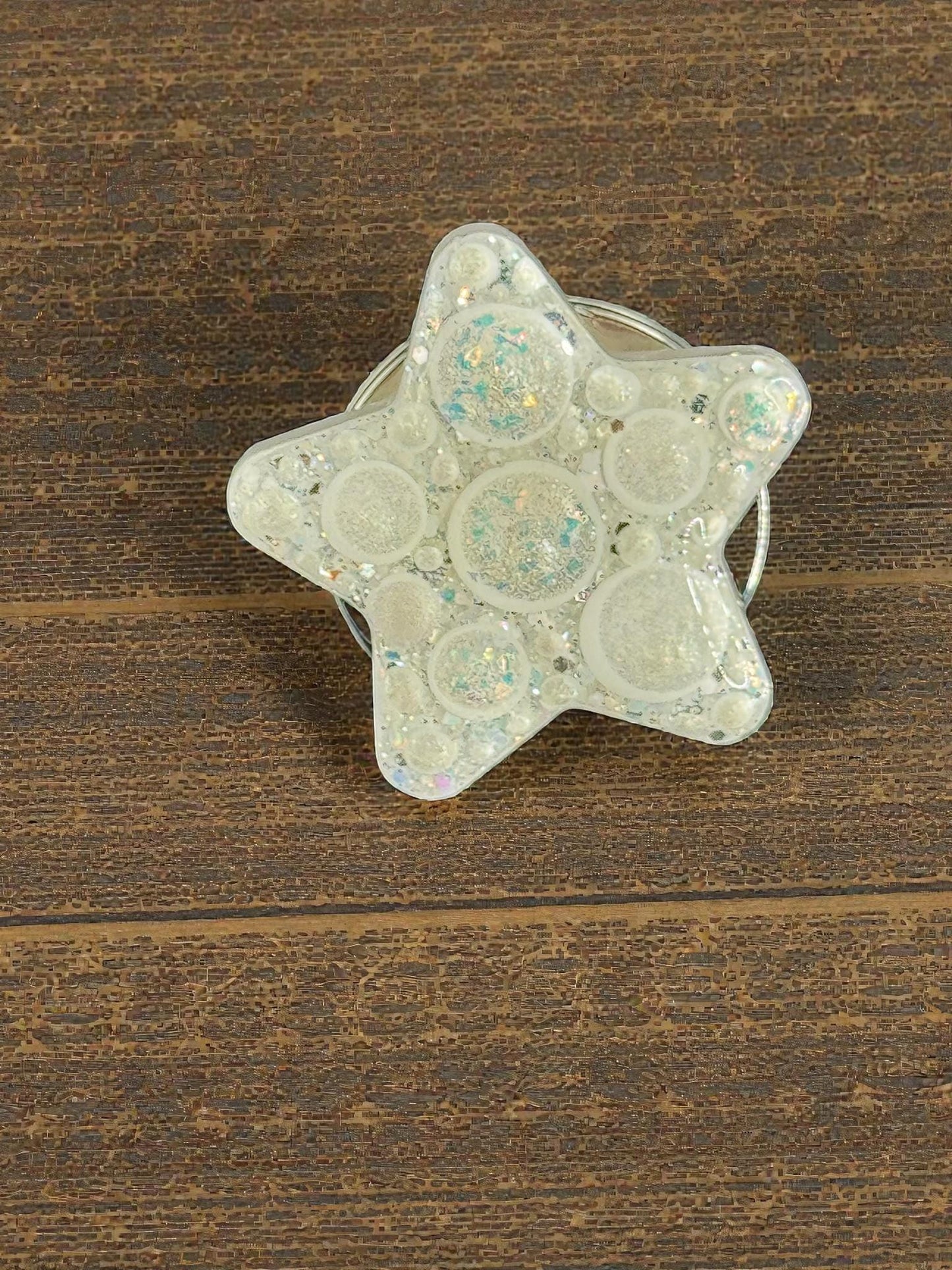 Cute Handmade Star Magnet - Handpainted Fridge Decor | Unique Handmade Gift