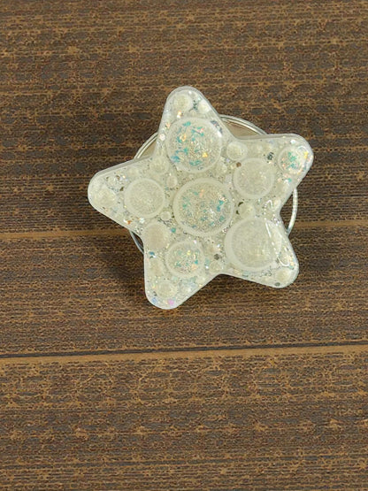 Cute Handmade Star Magnet - Handpainted Fridge Decor | Unique Handmade Gift