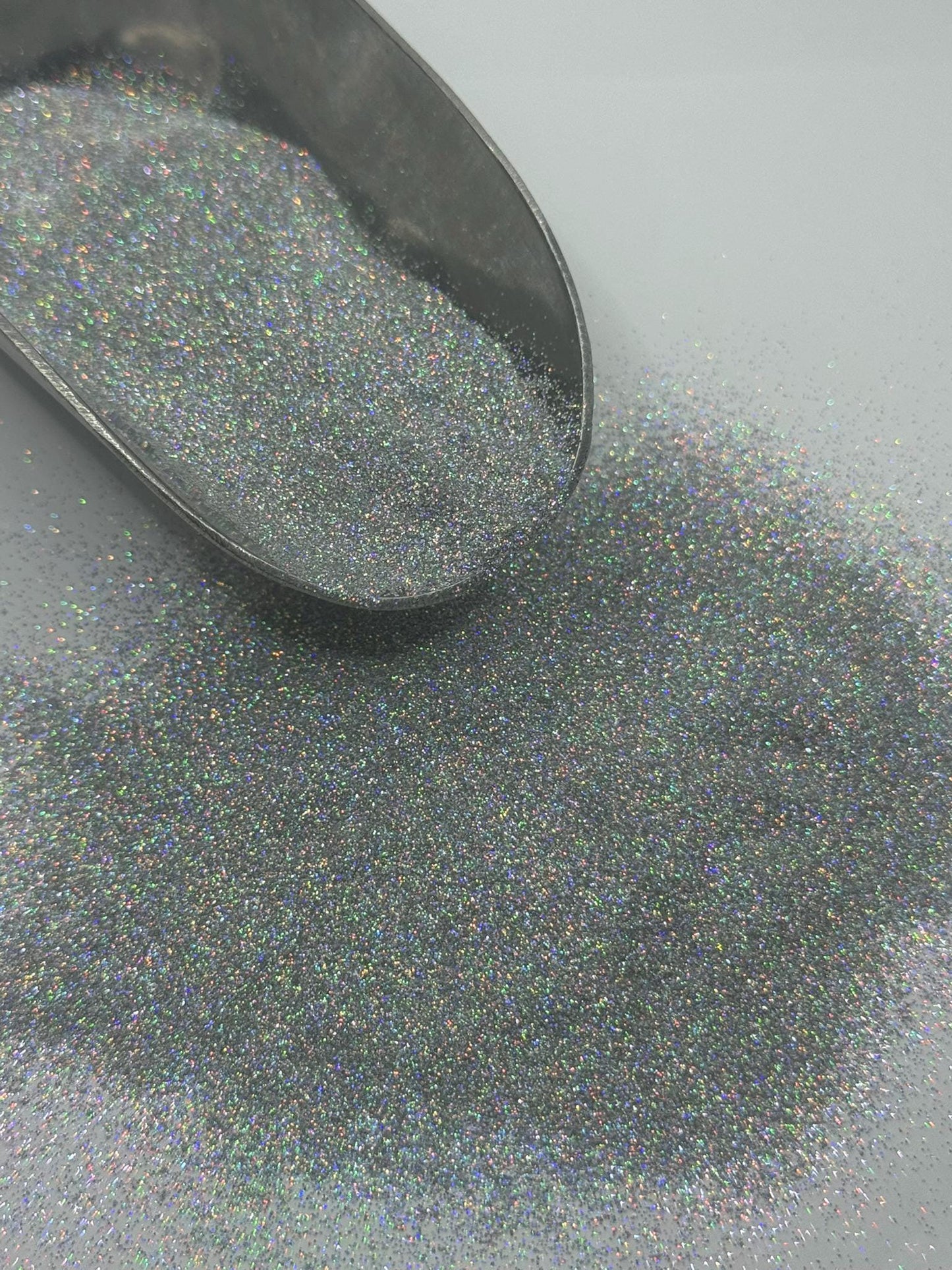 Silver Holographic Fine Glitter: DIY Craft Supply "Halo"