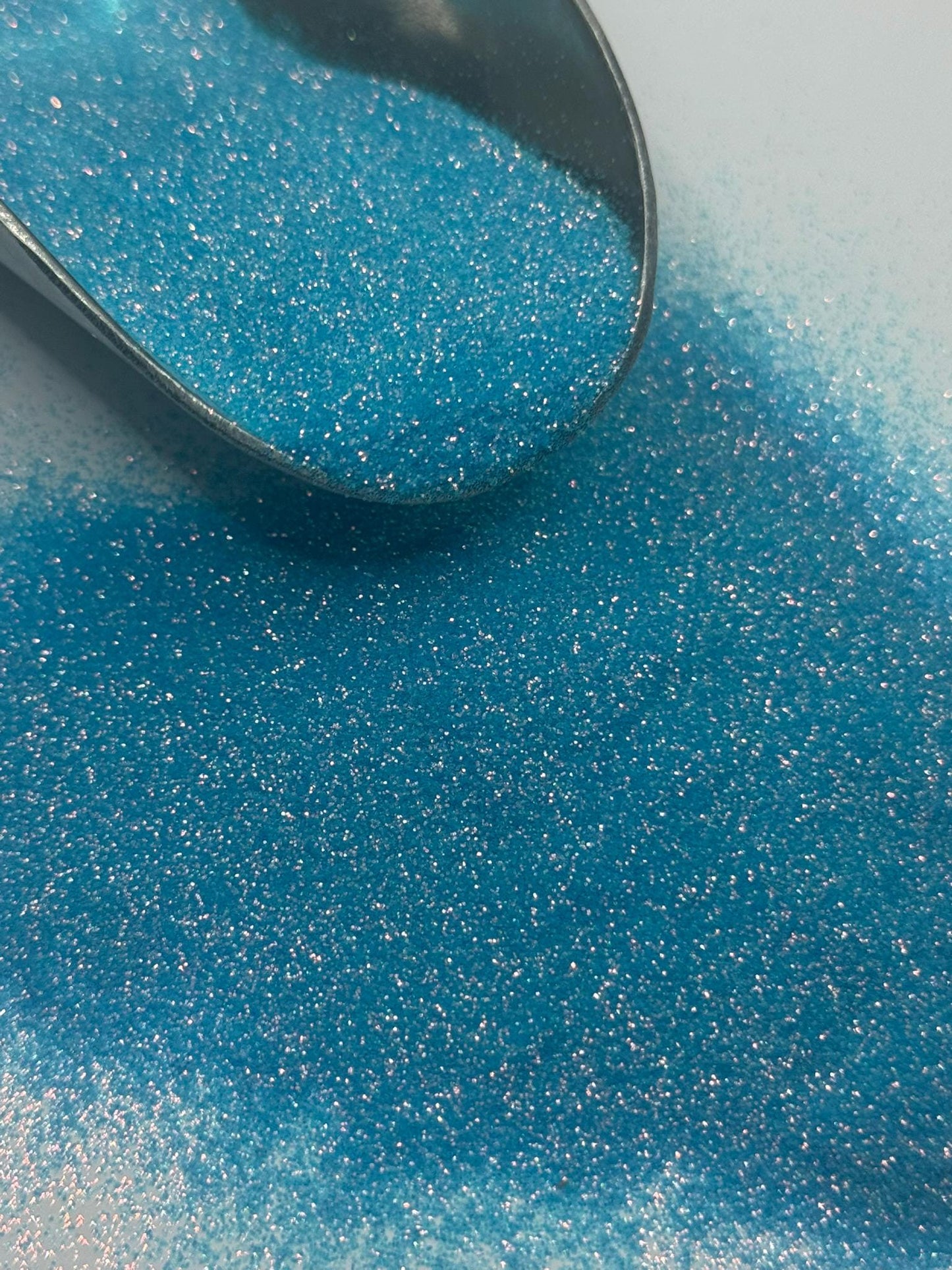 Neon Blue Fine Glitter: Polyester Craft Supply "Daydream"