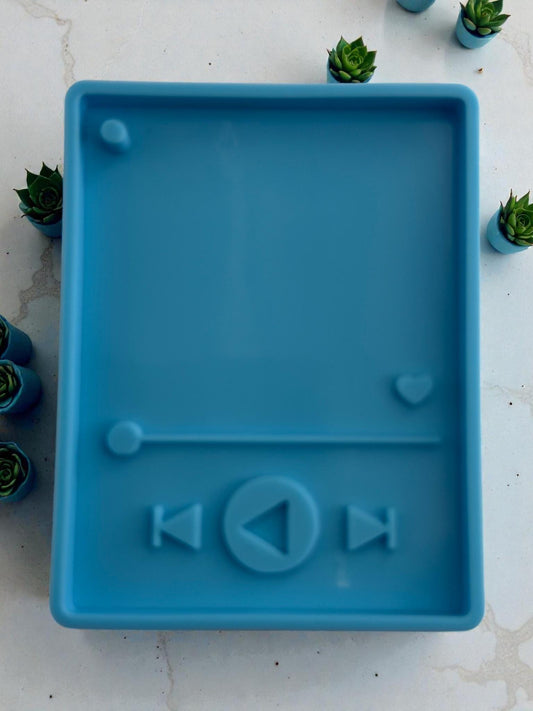Custom Resin Casting Mold | Music Player Silicone Mold DIY Kit for Phone Accessories