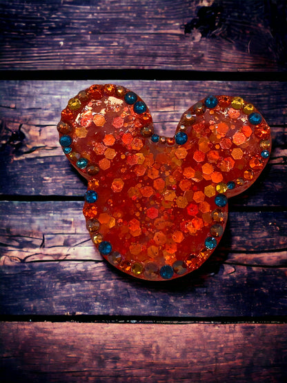Sparkling Bling Mickey Straw Topper – Custom Rhinestone Charm for Magical Sips!