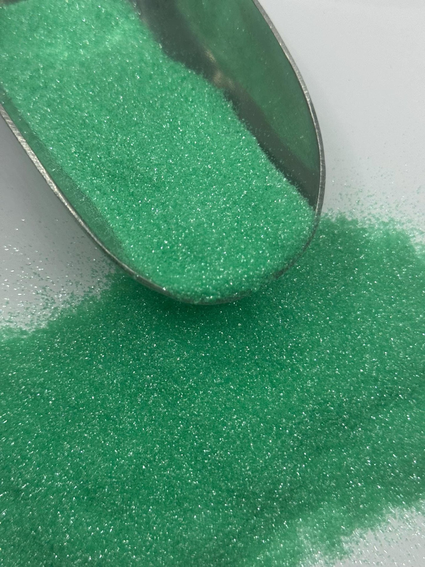 Pastel Green Fine Polyester Glitter: Crafting, Tumblers, Slime "Granny Smith"