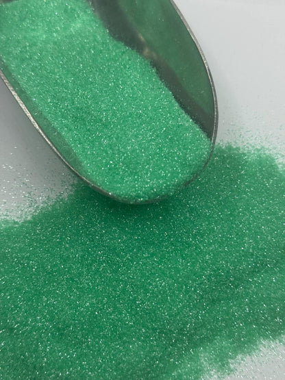 Pastel Green Fine Polyester Glitter: Crafting, Tumblers, Slime "Granny Smith"