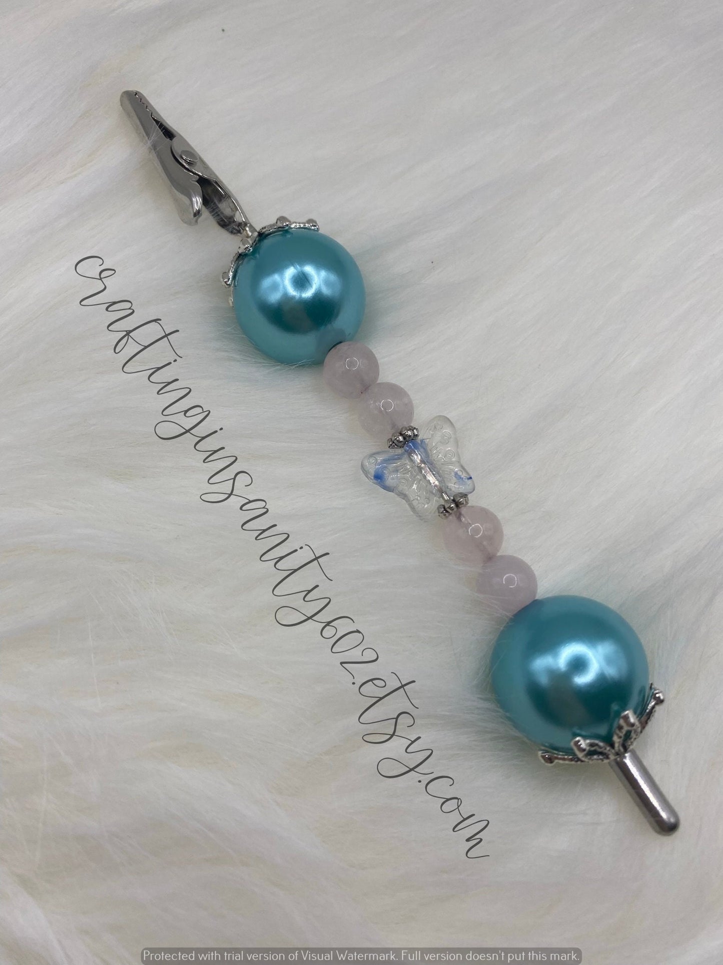 Bubblegum Bead Clip Holder