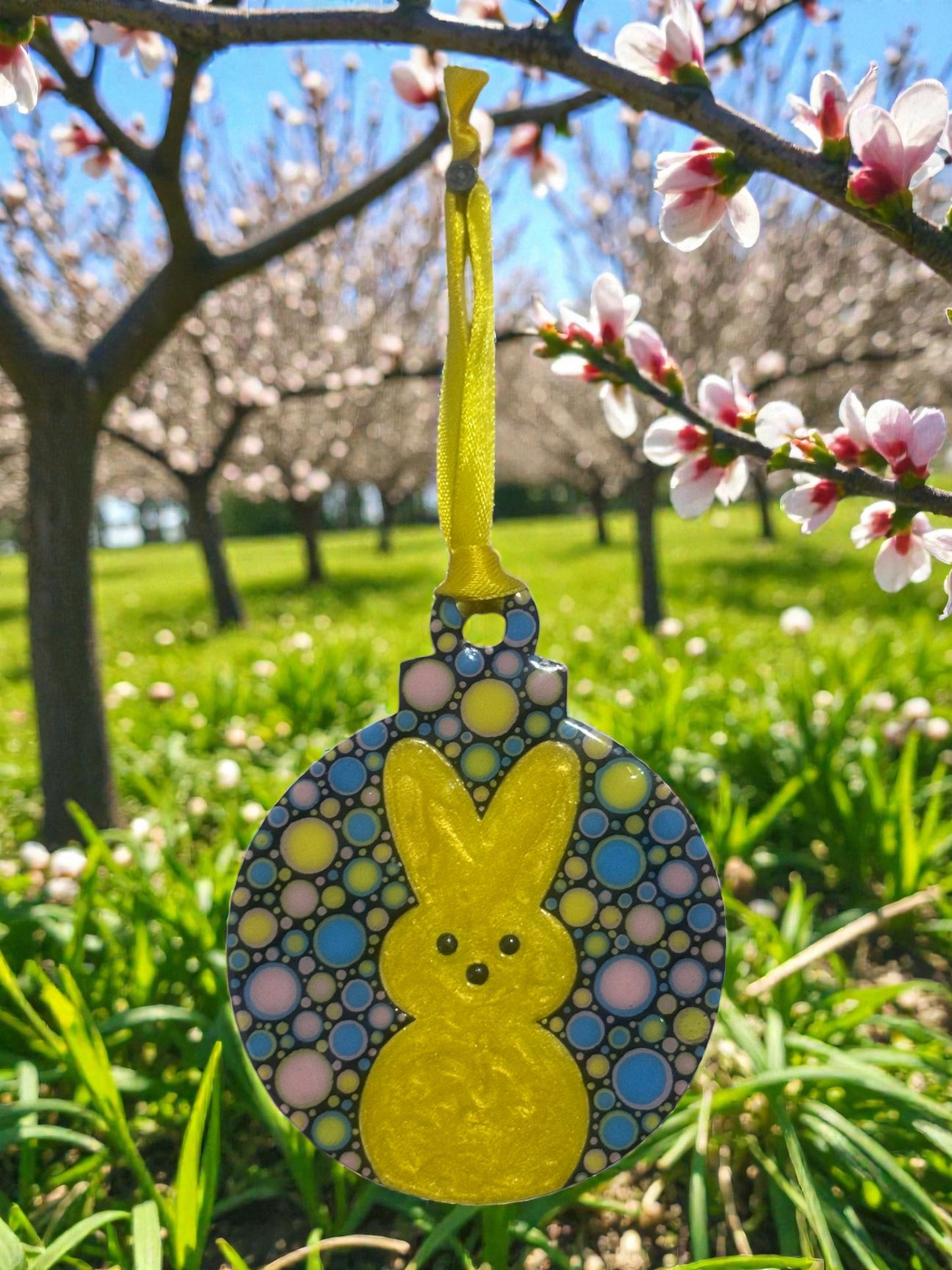 Easter Ornaments Dot Art