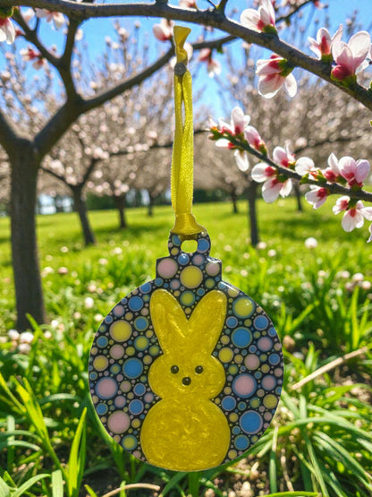 Easter Ornaments Dot Art