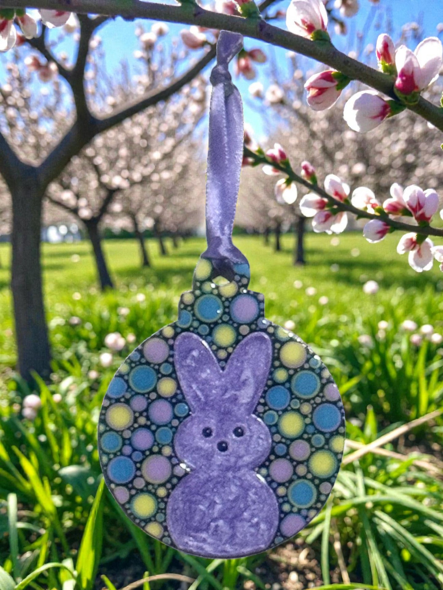 Easter Ornaments Dot Art