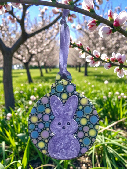 Easter Ornaments Dot Art
