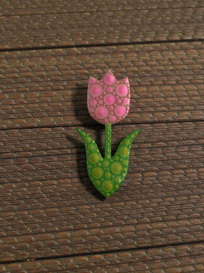 Handmade Summer Garden Magnets | Fridge Decals