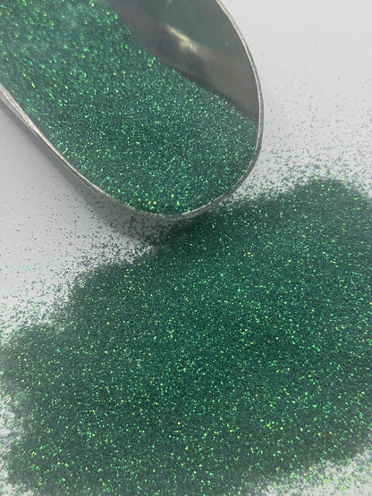Dark Green Fine Polyester Glitter: Crafting, Tumblers, Slime "Money"