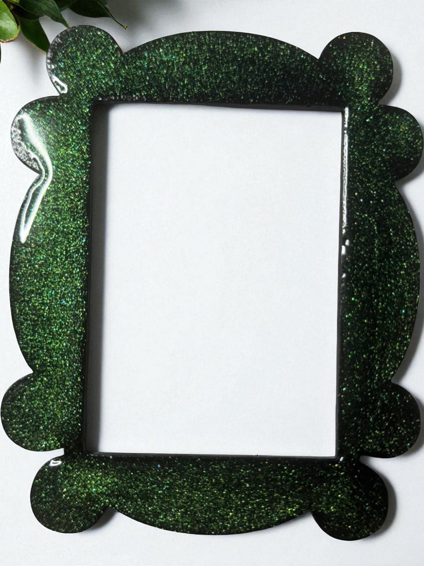 Handmade Glitter Photo Magnet – Locker or Fridge Picture Frame