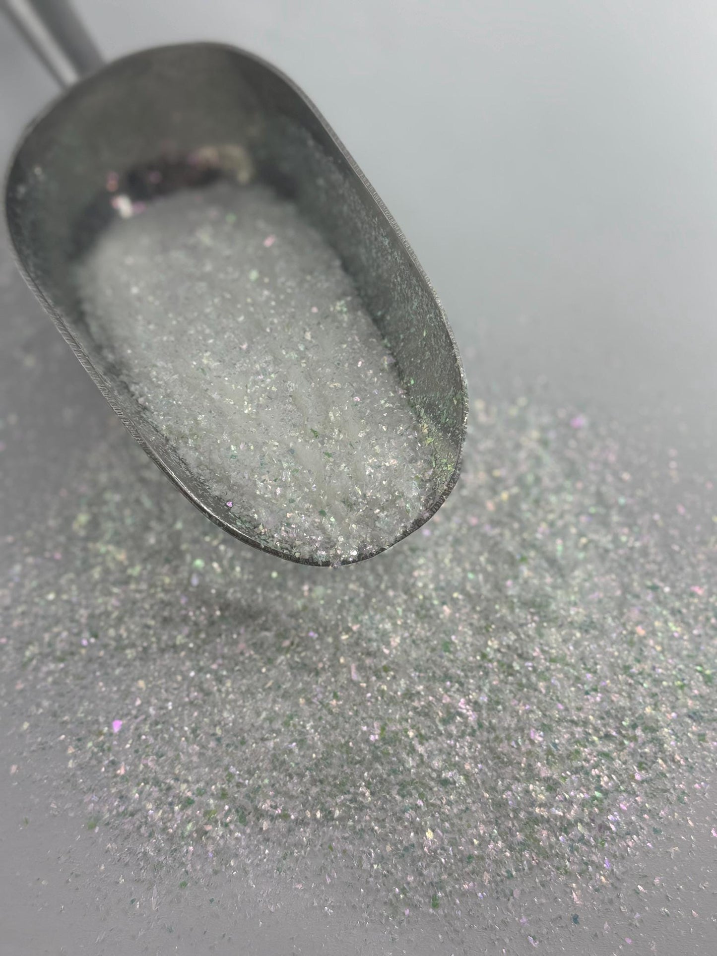 White Holographic Fine Glitter: Polyester Craft Supply "Ice Queen"