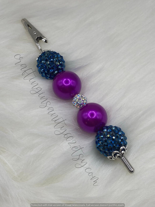 Bubblegum Bead Clip Holder