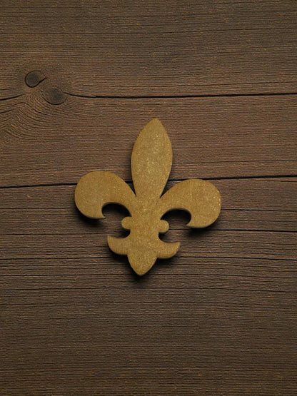 Handmade Fleur-de-Lis Fridge Magnet | Unique Kitchen Decor