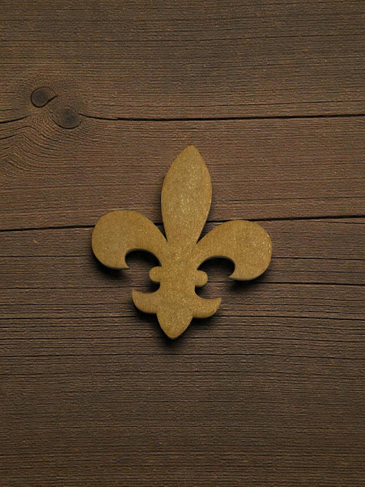 Handmade Fleur-de-Lis Fridge Magnet | Unique Kitchen Decor