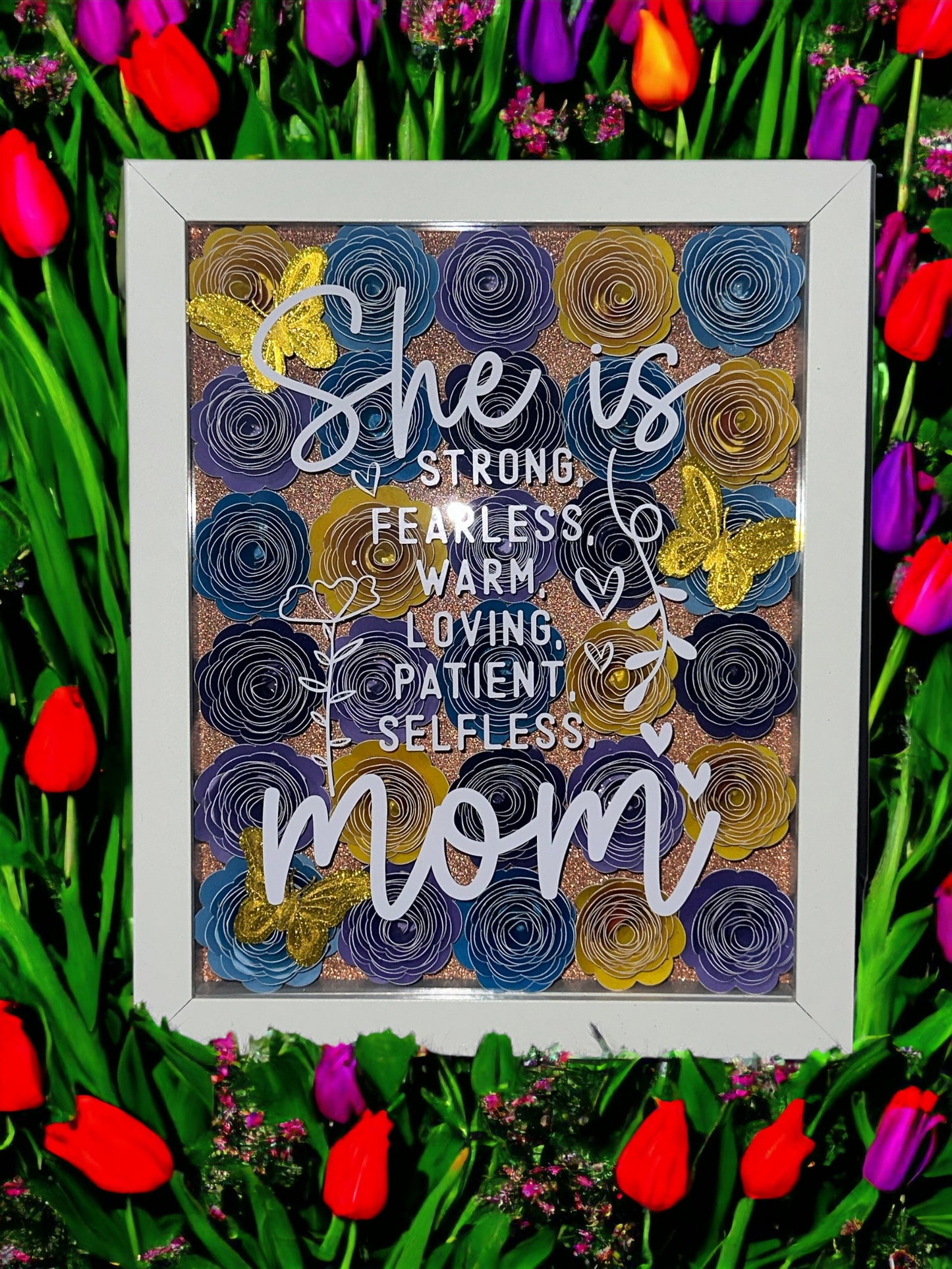 She Is....Mom Shadowbox, Mom Gift
