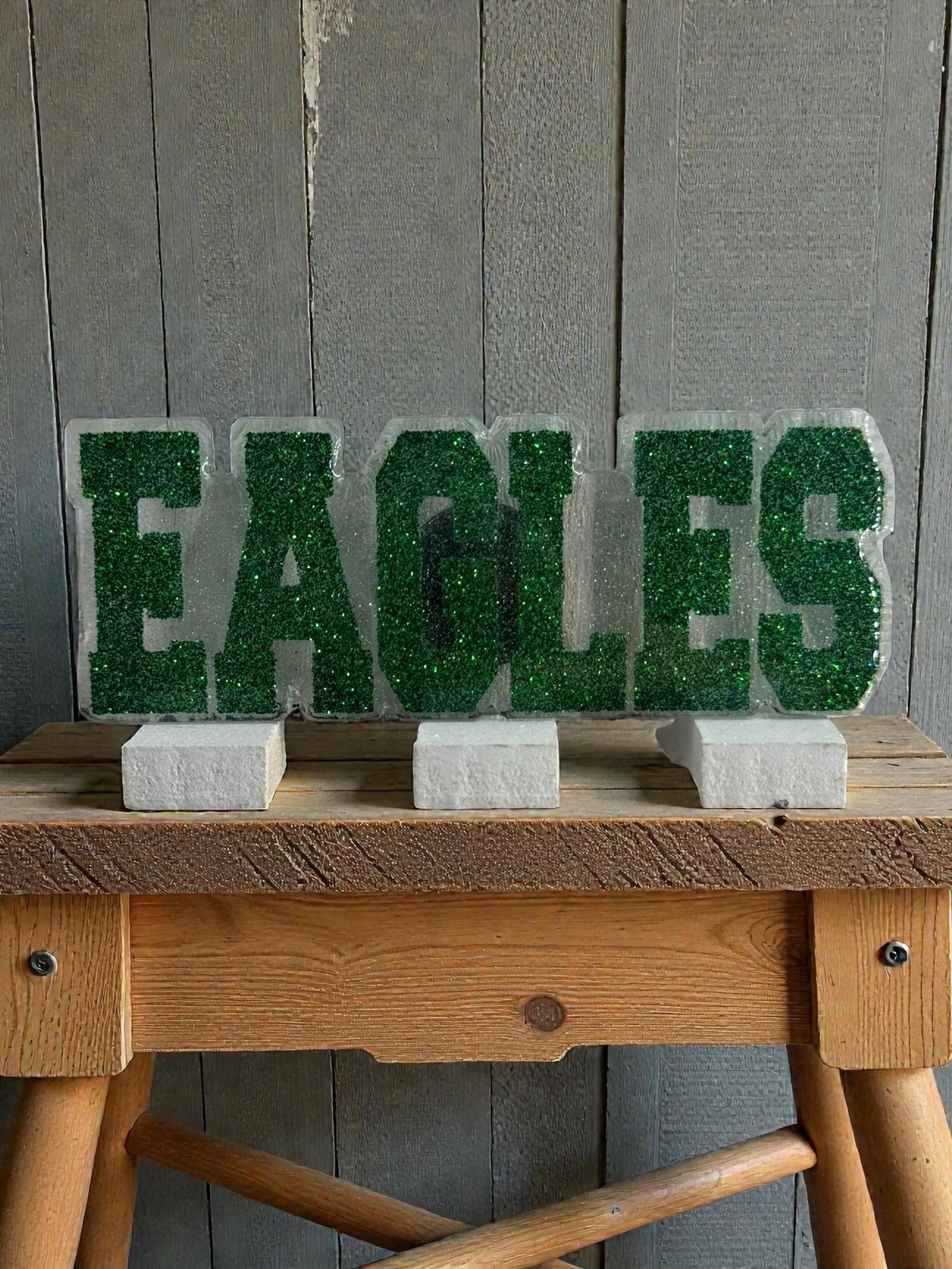 Handmade Football Team Magnets Handpainted Fan Decor Fridge Magnet Gift for Game Day